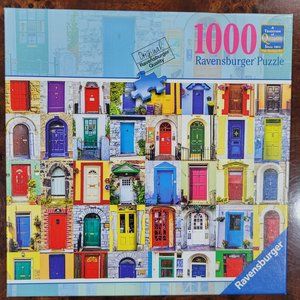 Ravensburger Colorful Doors 1000 Piece Puzzle
